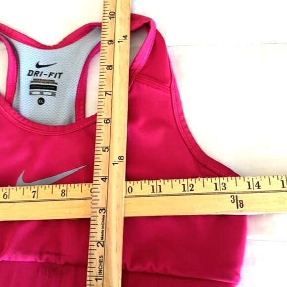 Nike Dri-Fit Womens XL Pink Racerback Sports Bra - Picture 6 of 6